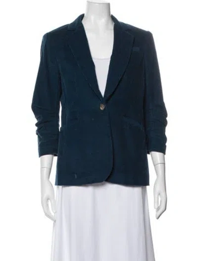 Pre-owned Cinq À Sept Blazer In Blue