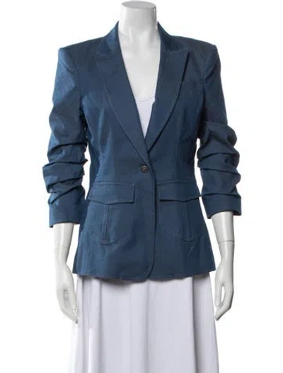 Pre-owned Cinq À Sept Blazer In Blue