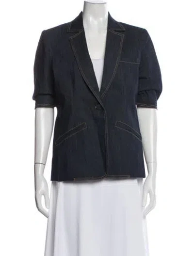 Pre-owned Cinq À Sept Blazer In Blue
