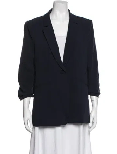 Pre-owned Cinq À Sept Blazer In Blue