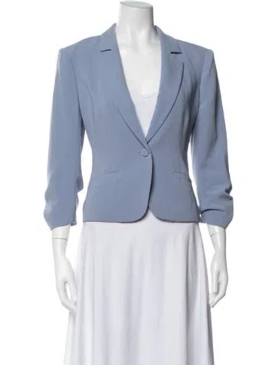 Pre-owned Cinq À Sept Blazer In Blue