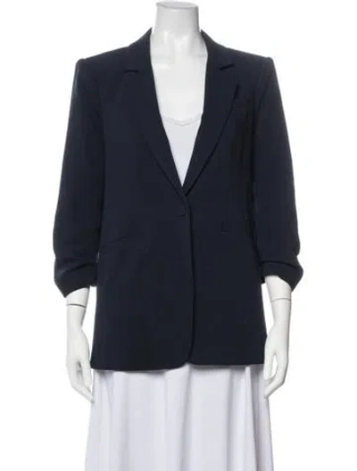 Pre-owned Cinq À Sept Blazer In Blue