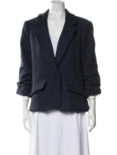 Pre-owned Cinq À Sept Blazer In Blue