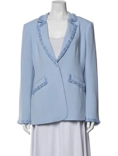 Pre-owned Cinq À Sept Blazer In Blue