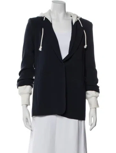 Pre-owned Cinq À Sept Blazer In Blue