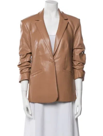 Pre-owned Cinq À Sept Blazer In Brown