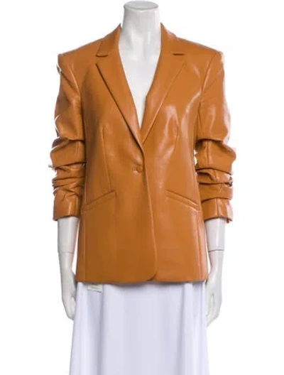 Pre-owned Cinq À Sept Blazer In Brown