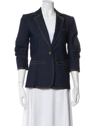 Pre-owned Cinq À Sept Blazer In Gray