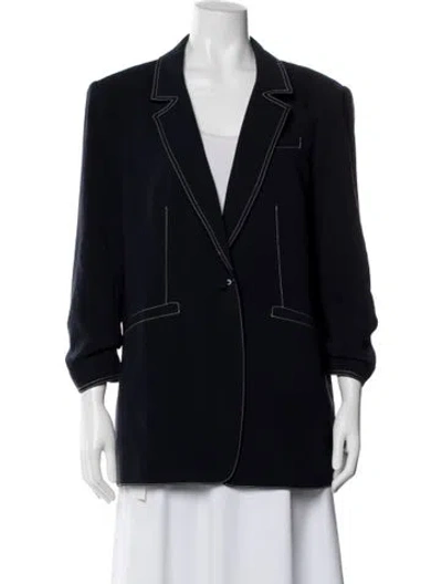 Pre-owned Cinq À Sept Blazer In Gray