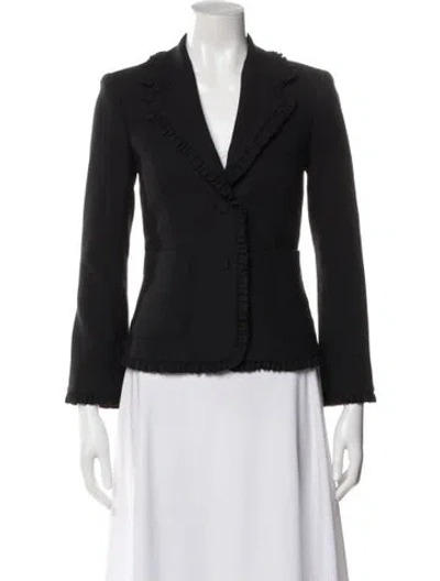 Pre-owned Cinq À Sept Blazer In Gray