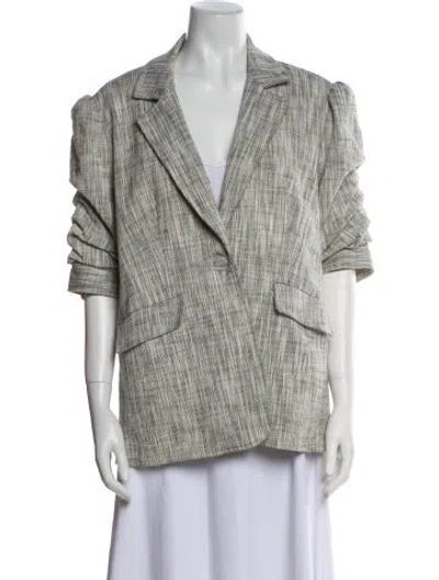 Pre-owned Cinq À Sept Blazer In Gray