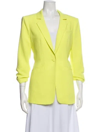 Pre-owned Cinq À Sept Blazer In Green