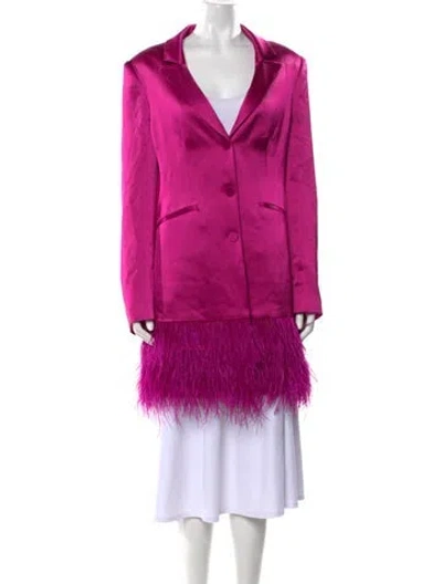 Pre-owned Cinq À Sept Blazer Mini Dress W/ Tags In Pink