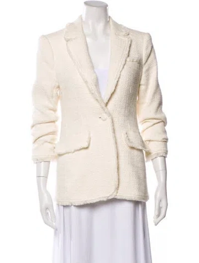 Pre-owned Cinq À Sept Blazer In Neutral