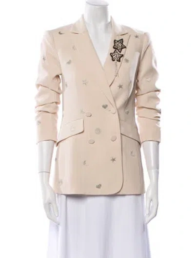 Pre-owned Cinq À Sept Blazer In Neutral