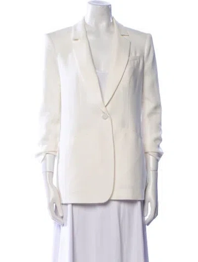 Pre-owned Cinq À Sept Blazer In Neutral