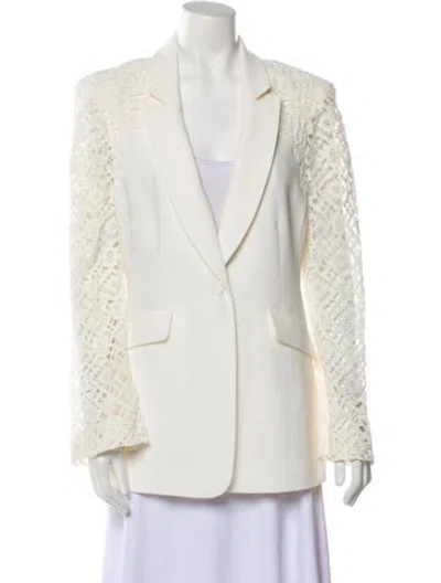 Pre-owned Cinq À Sept Blazer In Neutral