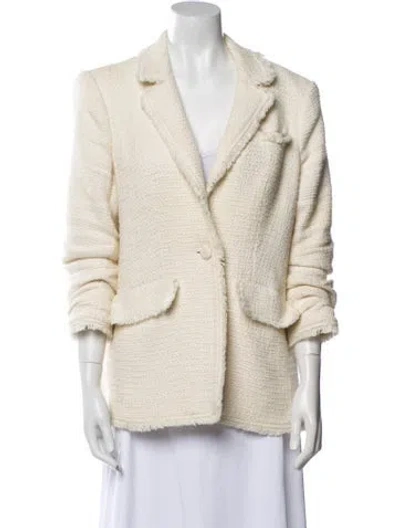 Pre-owned Cinq À Sept Blazer In Neutral