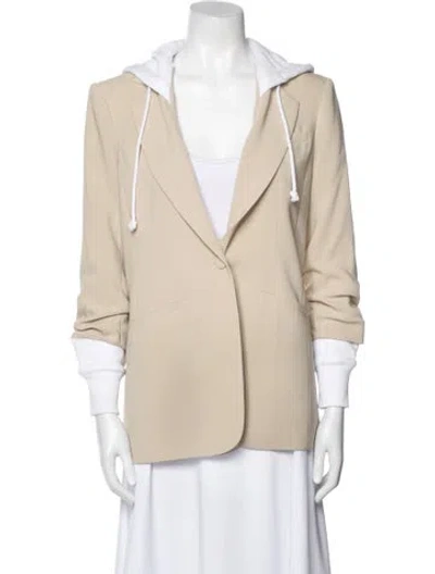 Pre-owned Cinq À Sept Blazer In Neutral