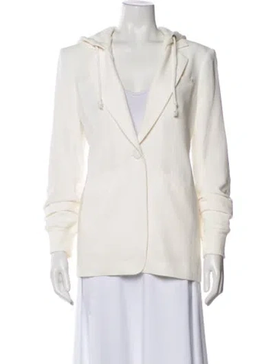 Pre-owned Cinq À Sept Blazer In Neutral