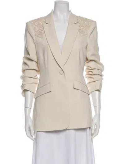 Pre-owned Cinq À Sept Blazer In Neutral