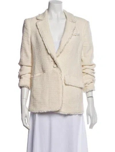 Pre-owned Cinq À Sept Blazer In Neutral