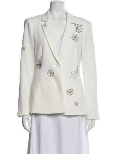 Pre-owned Cinq À Sept Blazer In Neutral