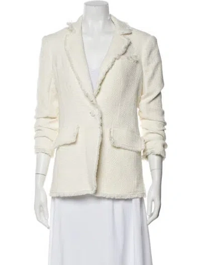 Pre-owned Cinq À Sept Blazer In Neutral