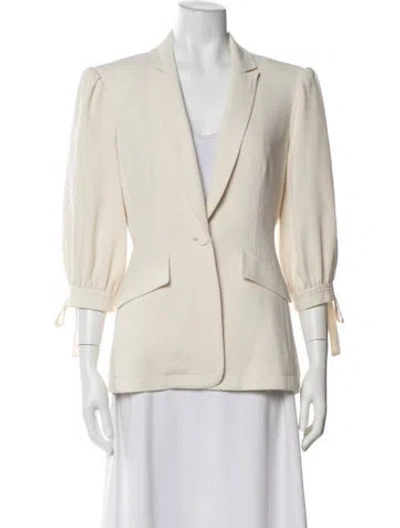 Pre-owned Cinq À Sept Blazer In Neutral