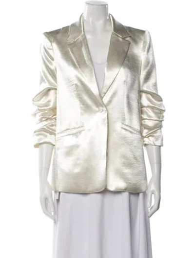 Pre-owned Cinq À Sept Blazer In Neutral