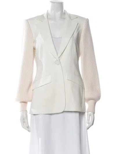 Pre-owned Cinq À Sept Blazer In Neutral