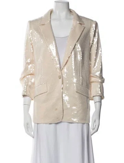 Pre-owned Cinq À Sept Blazer In Neutral