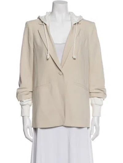 Pre-owned Cinq À Sept Blazer In Neutral