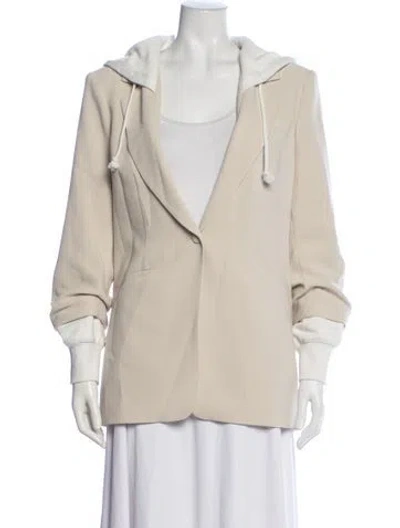 Pre-owned Cinq À Sept Blazer In Neutral