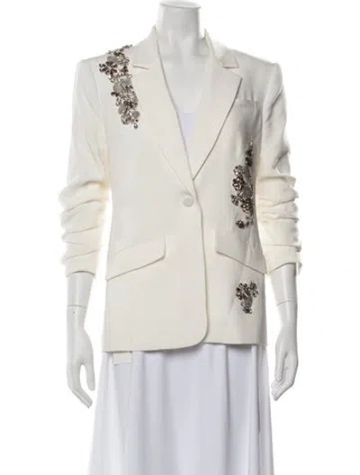 Pre-owned Cinq À Sept Blazer In Neutral