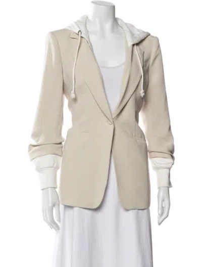 Pre-owned Cinq À Sept Blazer In Neutral