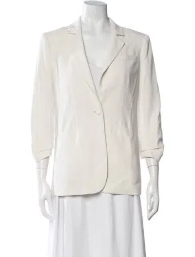Pre-owned Cinq À Sept Blazer In Neutrals
