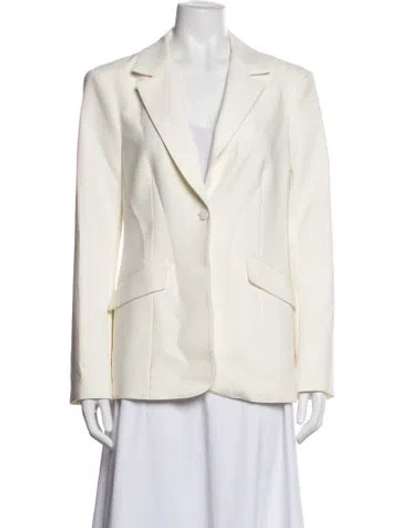 Pre-owned Cinq À Sept Blazer In Neutrals