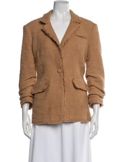 Pre-owned Cinq À Sept Blazer In Neutrals