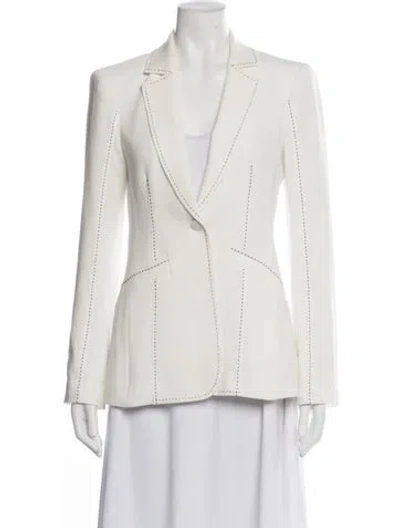 Pre-owned Cinq À Sept Blazer In Neutrals