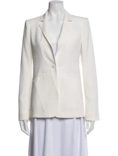 Pre-owned Cinq À Sept Blazer In Neutrals