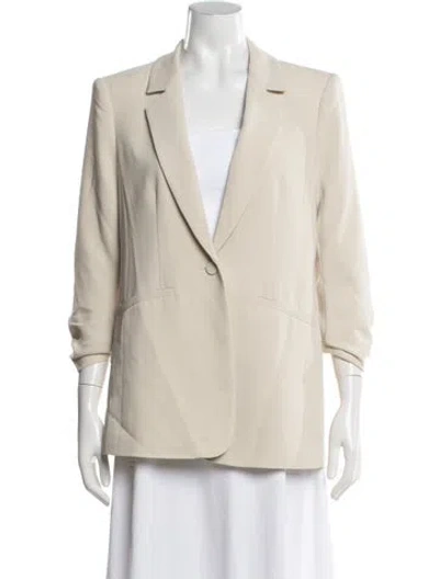 Pre-owned Cinq À Sept Blazer In Neutrals
