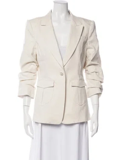Pre-owned Cinq À Sept Blazer In Neutrals