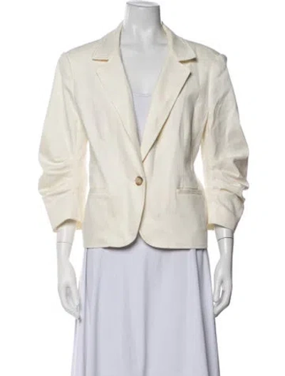 Pre-owned Cinq À Sept Blazer In Neutrals