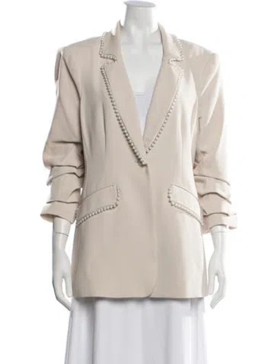 Pre-owned Cinq À Sept Blazer In Neutrals
