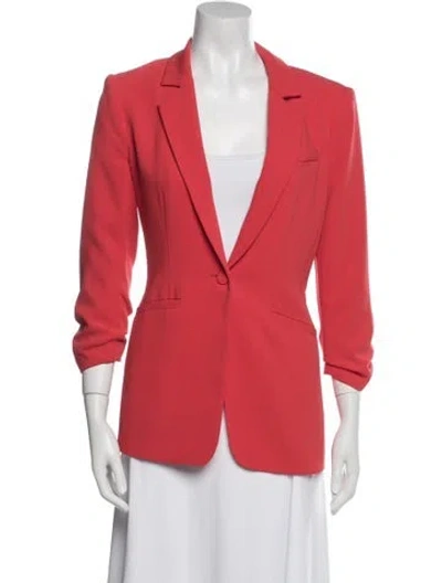 Pre-owned Cinq À Sept Blazer In Orange