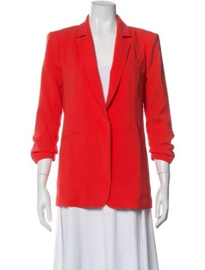 Pre-owned Cinq À Sept Blazer In Orange