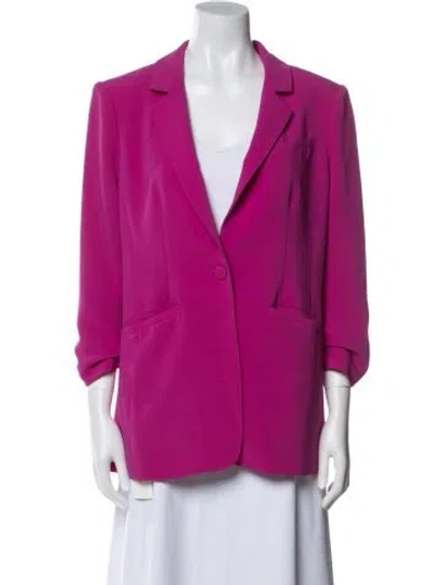 Pre-owned Cinq À Sept Blazer In Pink