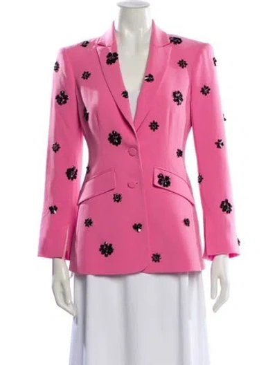 Pre-owned Cinq À Sept Blazer In Pink
