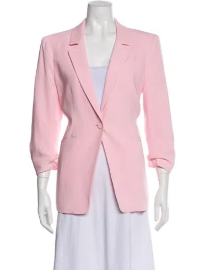 Pre-owned Cinq À Sept Blazer In Pink